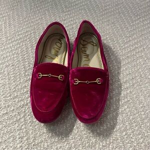 Sam Edelman Velvet Loafers